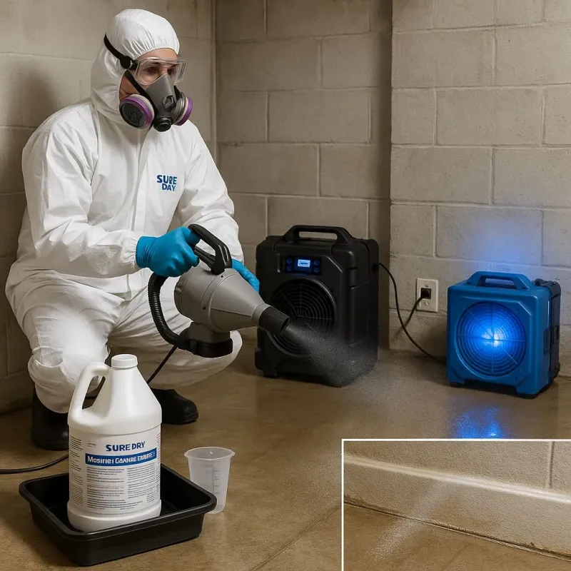 Sanitization and Odor Removal process in Beaumont, CA