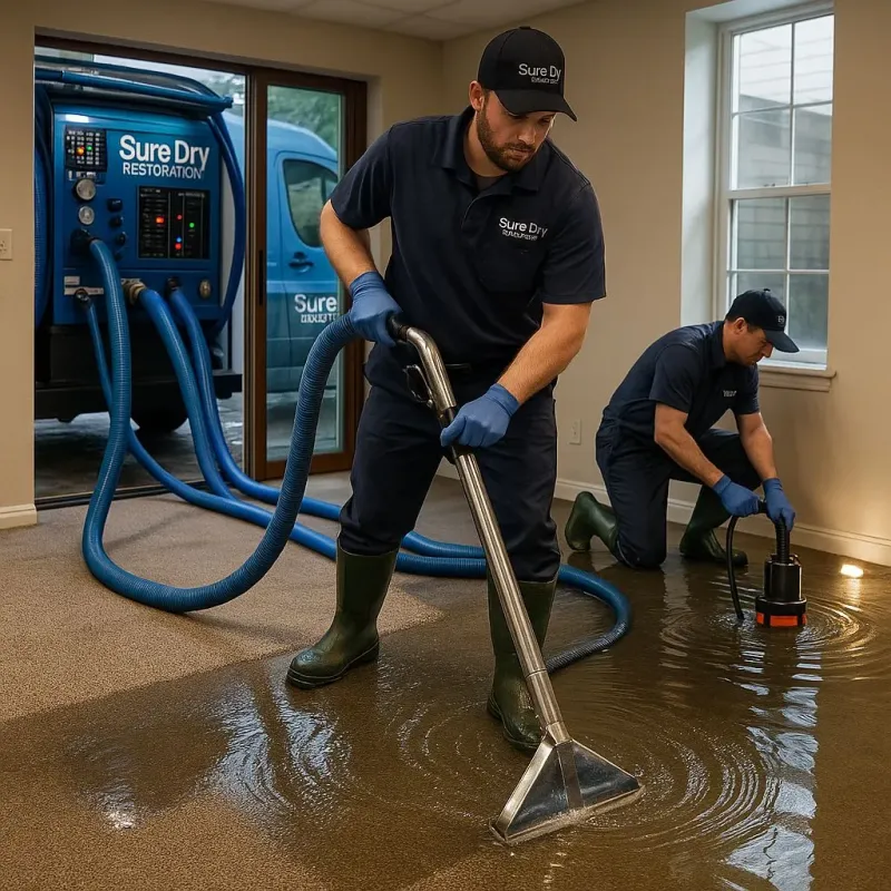 Water Extraction and Removal process in Beaumont, CA
